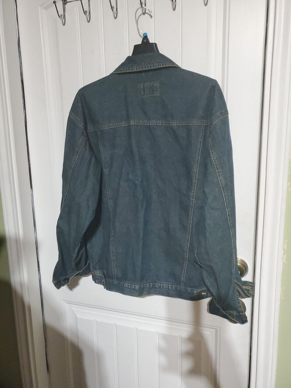 VTG CrossFire Men Jean Jacket Trucker Size M - Picture 11 of 12